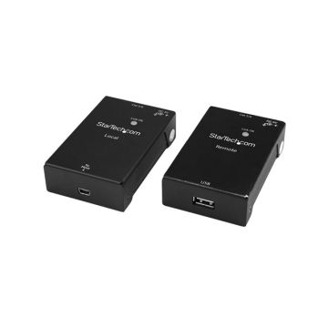 USB2001EXTV - StarTech Accessory 50m 1PT USB2.0 Over Cat5 Cat6 Extender Kit BK