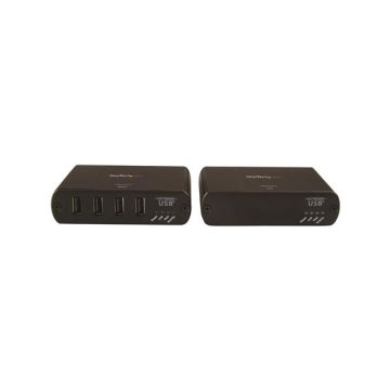 USB2G4LEXT2NA - Startech Usb 2.0 Hub Over Ip Network Extender Kit; Connect 4 Devices @480Mbps Via Gigabit