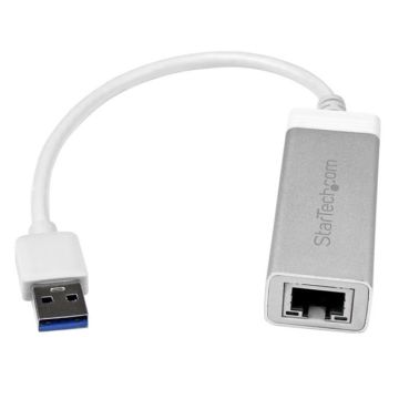 USB31000SA - StarTech USB 3.0 to Gigabit Network Adapter Silver