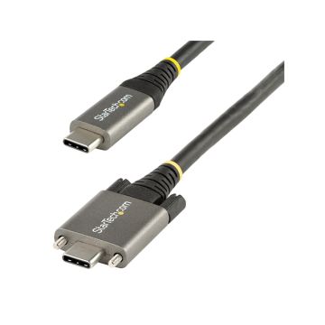 USB31CCSLKV50CM - StarTech CB 20 Side Screw Locking USB C Cable 10Gbps 100W 