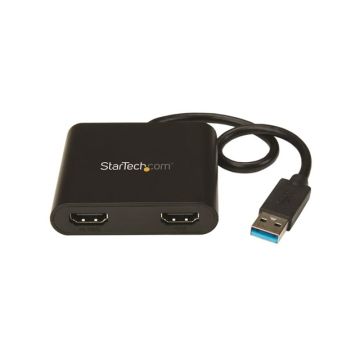 USB32HD2 - StarTech AC 2PT USB to Dual HDMI Adapter 4K 