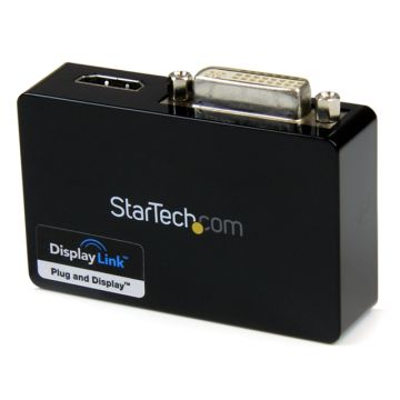 USB32HDDVII - StarTech USB3.0 to HDMI and DVI Dual Monitor External Video Card
