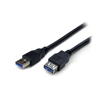 USB3SEXT2MBK - StarTech 2m SuperSpeed USB 3.0 Extension Cable A to A M F 