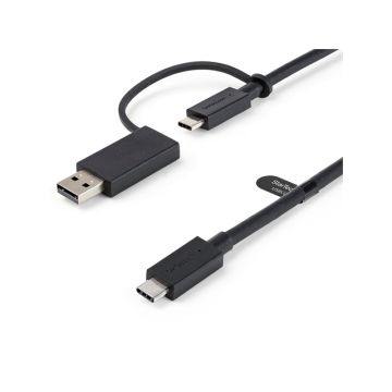 USBCCADP - StarTech CB 3ft SB-C Cable with USB-A Adapter Dongle 