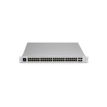 USW-48 - Ubiquiti UniFi 48-Ports 10/100/1000BASE-T Ethernet Layer 2 Rack-mountable Managed Network Switch with 4-Ports SFP