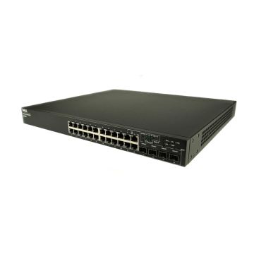 UU687 - Dell PowerConnect 6224P 24-Port Layer 3 Gigabit PoE Switch with Rack Ears