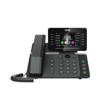 V65 - Fanvil 20-Lines Dual-Port Ethernet 4.3-inch LCD Bluetooth Wi-Fi Prime Business VoIP Phone