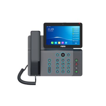 V67 - Fanvil 20-Lines Dual-Port Ethernet 7-inch Multi-Touch Screen Bluetooth Wi-Fi Flagship Video VoIP Phone