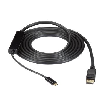 VA-USBC31-DP12-006 - Black Box Usb-C Adapter Cable - Usb-C To Displayport Adapter, 4K60, Dp 1.2 Alt Mode, 6-Ft.