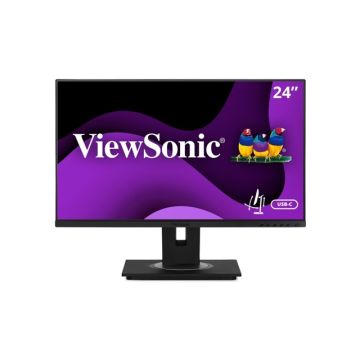 VG2456A - ViewSonic MN 24 Ergonomic 1080p IPS Docking w USB-C 90W PD & RJ45