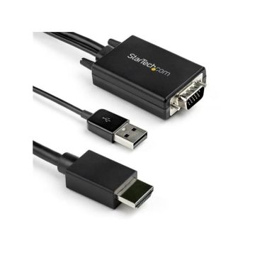 VGA2HDMM2M - Startech Vga To Hdmi Converter Cable To Connect Any Vga Device To Any Hdmi Display - Inte