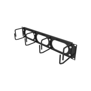 VRA1001 - Vertiv 2U Horiz Cable Mgr W/D Rings