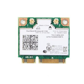 VRC88 - Dell WiFi Card DW1707 802.11b/g/n Internal Mini Bluetooth 4.0 Inspiron 3147