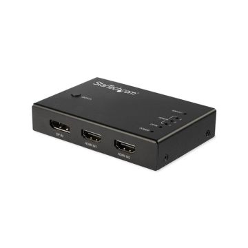 VS421HDDP - StarTech AC 4PT HDMI Video Switch 3xHDMI and 1xDisplayPort 4K 60Hz