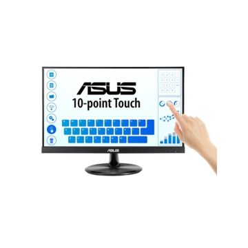 VT229H - Asus Vt229H, 21.5In Full Hd(1920X1080) Ips Eye Care 10-Point Touch Monitor,0.2482 Mm