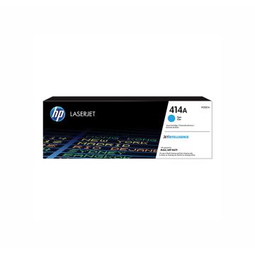 W2021A - HP 414A Yield 2100 Pages Cyan Toner Cartridge for LaserJet Enterprise M480f and M455dn