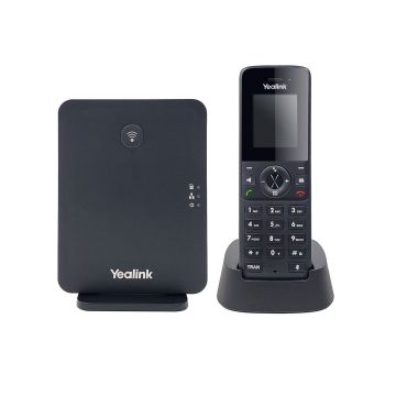 W73P - Yealink Single-Port Ethernet 1.8-inch LCD Cordless DECT Handset