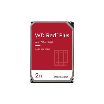 WD20EFPX - Western Digital Red Plus 2TB SATA 6Gb/s NAS 5400RPM 64MB Cache (512e) 3.5-inch Internal Hard Drive