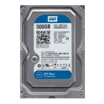 WD5000AAKXS - Western Digital Caviar Blue 500GB SATA 6Gb/s 7200RPM 16MB Cache 3.5-inch Internal Hard Drive