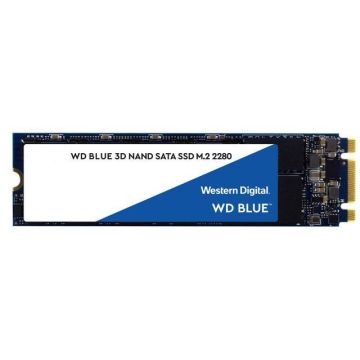 WDBK3U2500ANC - Western Digital Blue 250GB SATA 6Gb/s 3D NAND TLC M.2 2280 Solid State Drive (SSD)