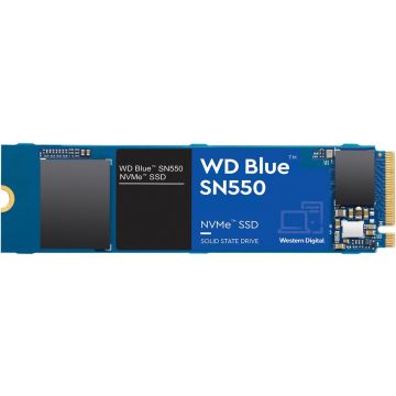 WDS250G2B0C - Western Digital WD Blue SN550 NVMe M.2 2280 250GB PCI-Express 3.0 x4 3D NAND Internal Solid State Drive (SSD) WDS250G2B0C