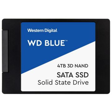 WDS400T2B0A - Western Digital Blue 4TB SATA 6Gb/s 3D NAND TLC 2.5-inch Solid State Drive (SSD)