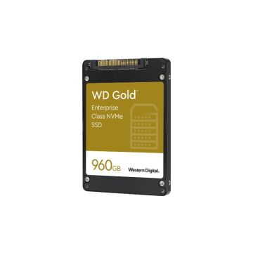 WDS960G1D0D - Western Digital Gold Enterprise Class 960GB PCI Express 3.1 x4 NVMe 3D NAND TLC U.2 2.5-inch Solid State Drive (SSD)