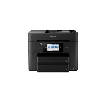 WF-4833 - Epson WorkForce WF-4833 4800 x 2400 dpi 12 ppm USB, Ethernet, Wi-Fi Duplex Printing 4.3-inch Touch Screen LCD Display Color Inkjet All-in-One Printer