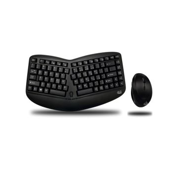 WKB-1150CB - Adesso KB Wireless Ergo Mini Keyboard&Mouse Combo
