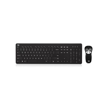 WKB-5300CB - Adesso KM 2.4GHz Wireless presenter mobile mouse w full size KB