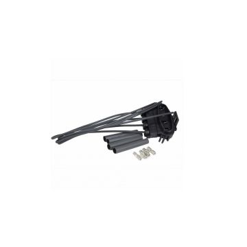 WPT454 - Black Box Keystone Wallplate - Single-Gang, 1-Port, Ivory, Gsa, Taa