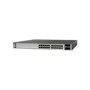 WS-C3750E-24TD-E - Cisco Catalyst 3750-E Series 24-Ports 10/100/1000BASE-T Ethernet Layer 2 Rack-mountable Managed Stackable Switch