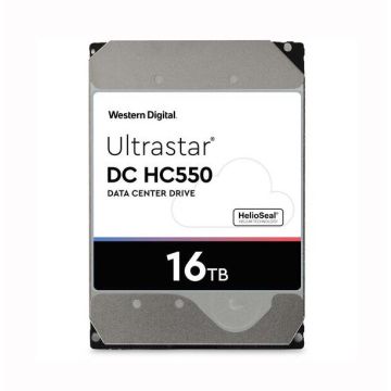 WUH721816AL5205 - WD HGST Ultrastar DC HC550 16TB SAS 12Gb/s 7200RPM 512MB Cache (512e / SED-FIPS) 3.5-inch Internal Hard Drive with Tray for PowerEdge G14