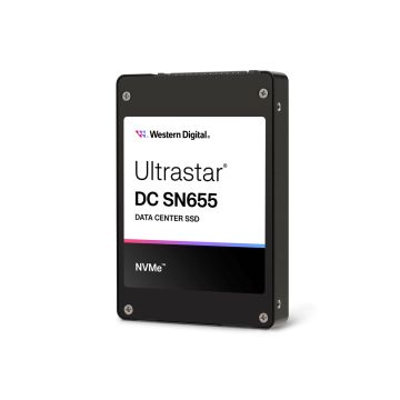 WUS5EA138ESP7E3 - Western Digital Ultrastar DC SN655 3.84TB PCI-Express 4.0 x4 NVMe (v1.4) 3D NAND TLC (AES-256 / ISE / PLP) U.3 2.5-inch Solid State Drive (SSD)