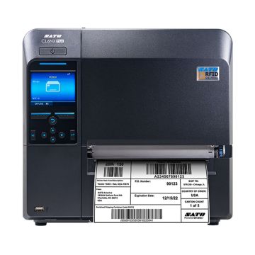 WWCLPB001 - SATO CL6NX Plus 305 dpi 8 ips USB, Bluetooth, Ethernet, Serial, Parallel Thermal Transfer Desktop Barcode Label Printer