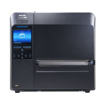WWCLPB101 - SATO CL6NX Plus 305 dpi 8 ips USB, Ethernet, Serial, Parallel, NFC Cutter LCD Display Thermal Transfer Desktop Industrial Barcode Label Printer