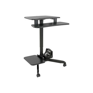 WWSSRDSTC - Tripp Lite Workwise Mobile Standing Desk Workstation - Height Adjustable