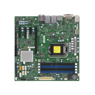 X11SCQ - Supermicro Core i3/i5/i7/i9 G8/G9 Celeron/Pentium Single Socket LGA1151 DDR4 SATA PCI-Express M.2 Supported uATX Server Motherboard