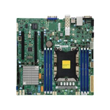 X11SPM-TPF - Supermicro Xeon Scalable G2 Single Socket LGA3647 DDR4 SATA PCI-Express M.2 Supported Micro-ATX Server Motherboard