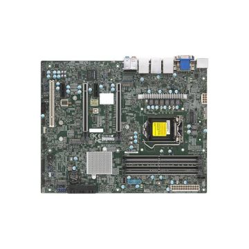 X12SCA-5F - Supermicro Core i-Series 11th Gen/Xeon W-1200/W-1300 Single Socket LGA1200 DDR4 SATA PCI-Express M.2 Supported ATX Workstation Motherboard