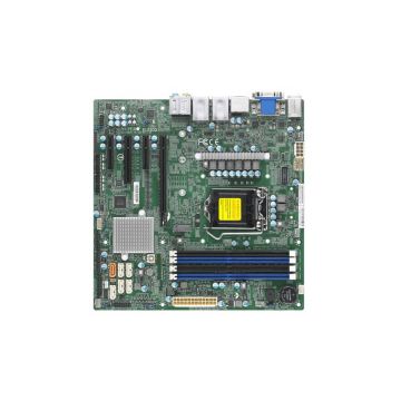 X12SCQ - Supermicro Core i3/i5/i7/i9 G10/G11 Celeron/Pentium Single Socket LGA1200 DDR4 SATA PCI-Express M.2 Supported Micro-ATX Server Motherboard