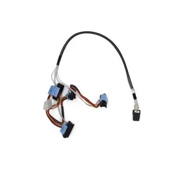 X394K - Dell 12-Pin Power / Mini-SAS to 4x SATA Cable for PowerEdge R410 and R510 