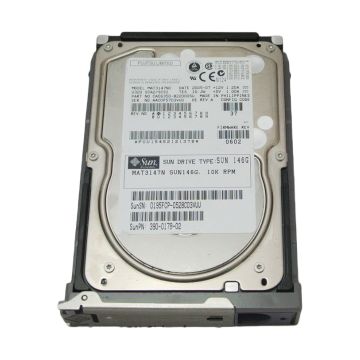 X5268A - Sun 146GB 10000RPM Ultra-320 SCSI LVD Hot-Plug 80-Pin 3.5-inch Hard Drive