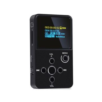XDU-X2 - xDuoo Media Player 0.96 LED MicroSD Rail to Rail Black