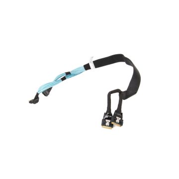 XW06Y - Dell 24-inch 74-Pin Dual PCI-Express NVMe Ribbon Cable for PowerEdge R740xd