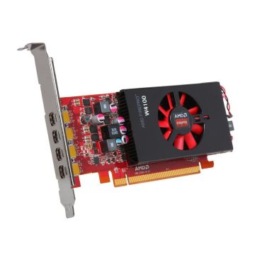 XW13W - Dell 2GB AMD FirePro W4100 Professional Low-Profile Video Graphics Card