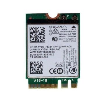 XXY3M - Dell WiFi Card 802.11a/b/g/n Bluetooth Internal Mini for Latitude E5450