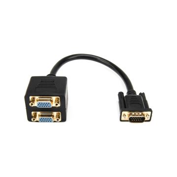 Y10A209-B1 - Rocstor 1 Ft Vga To 2X Vga Video Splitter Cable
