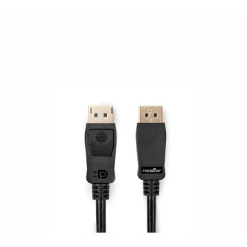 Y10C291-B1 - Rocstor Displayport 1.2 Cable 25Ft/7.6M