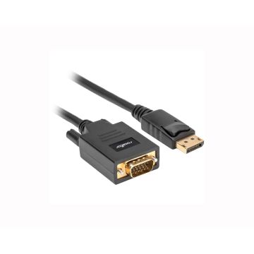 Y10C482-B1 - Rocstor Displayport To Vga Cable M/M - 3Ft (1M)